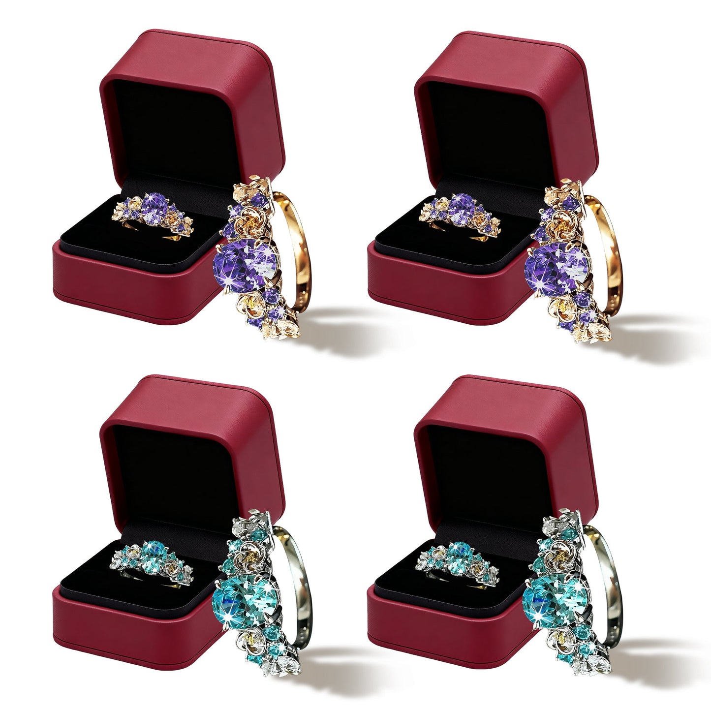 š„Last Day Promotion 80% OFF š„- Histone Magnetology Moissanite Diamond Ringšš