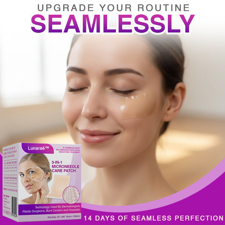 Lunaraé™ 3-in-1 Microneedle Anti-Aging Patch