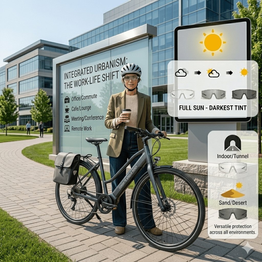 🕶️Photochromic Goggles | UV Protection for Day & Night Riding-EV
