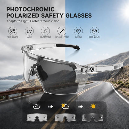 🕶️Photochromic Goggles | UV Protection for Day & Night Riding-EV