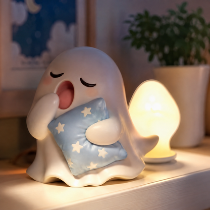 Yawning Ghost Figurine