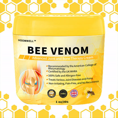 HOOMWELL™ Bee Venom Advanced Joint and Bone Healing Cream  (New Zealand Bee Extract - specializing in orthopedic conditions)