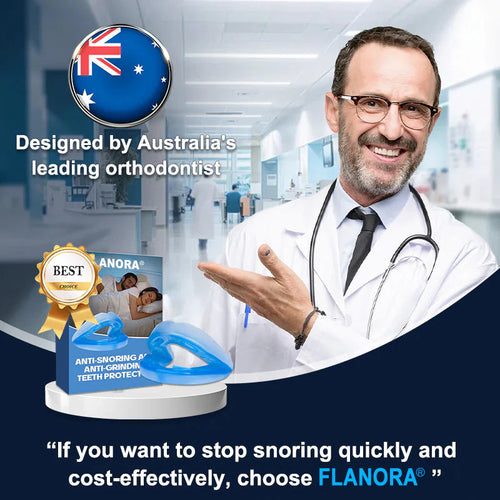 ✨[Official Brand Store]  Flanora® Adjustable Anti-Snoring Mouthpiece Universal Size