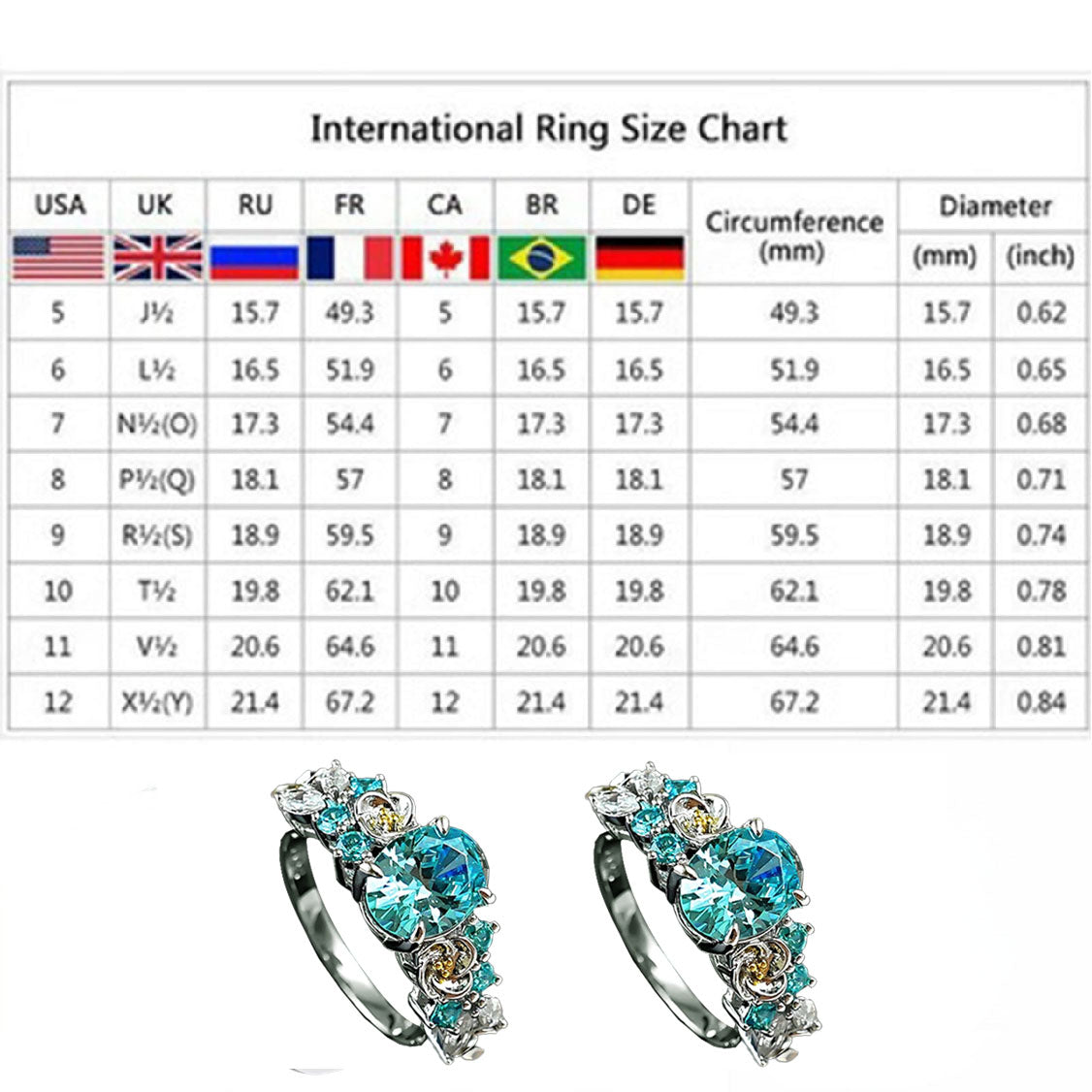 💥Last Day Promotion 80% OFF 🔥- Histone Magnetology Moissanite Diamond Ring💖💍