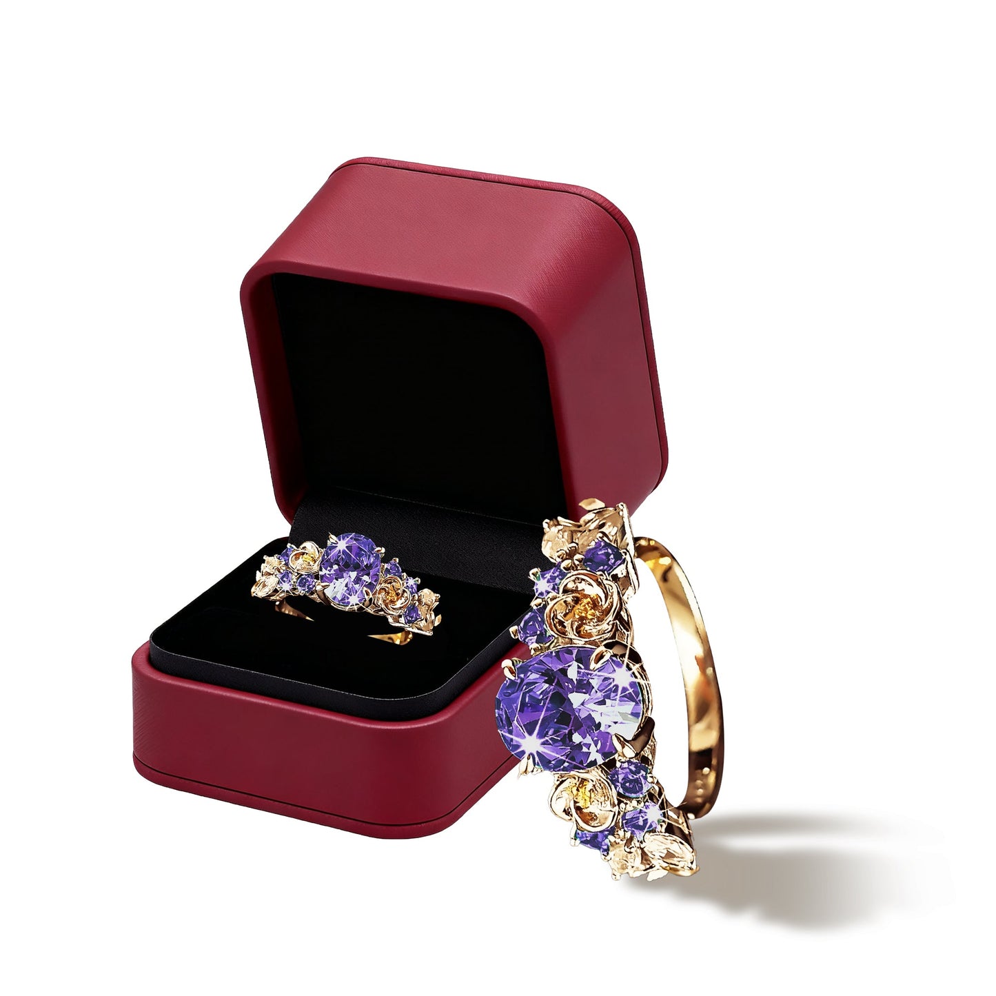 💥Last Day Promotion 80% OFF 🔥- Histone Magnetology Moissanite Diamond Ring💖💍