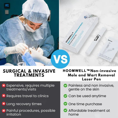 🔥【OFFICIAL STORE】HOOMWELL™ Non-Invasive Mole and Wart Removal Laser Pen