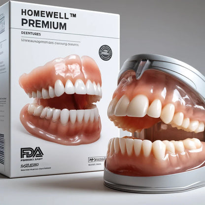 HOOMWELL™ --🦷Advanced Customized Full Denture Set🍎