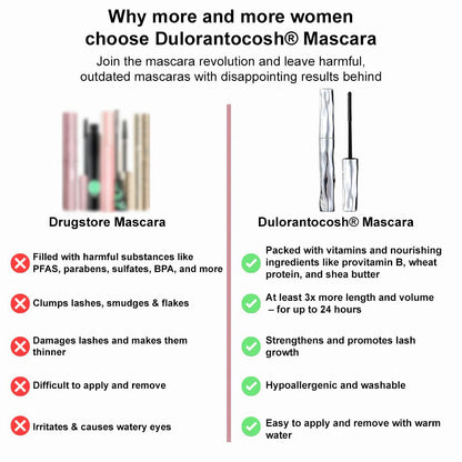 Lunaraé™ Waterproof Fibre Mascara💧  – Volume & Length without Clumping for Dramatic Moments
