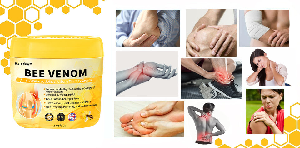 HOOMWELL™ Bee Venom Advanced Joint and Bone Healing Cream  (New Zealand Bee Extract - specializing in orthopedic conditions)