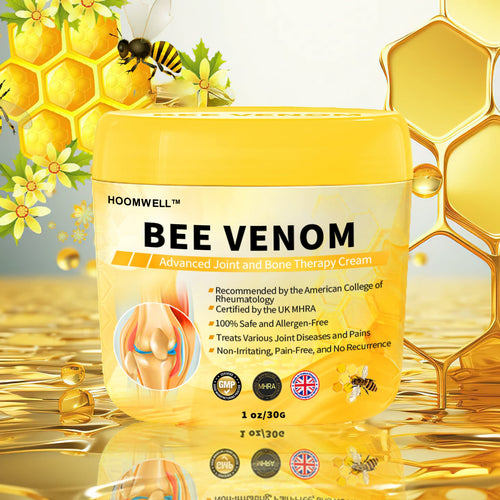 HOOMWELL™ Bee Venom Advanced Joint and Bone Healing Cream  (New Zealand Bee Extract - specializing in orthopedic conditions)