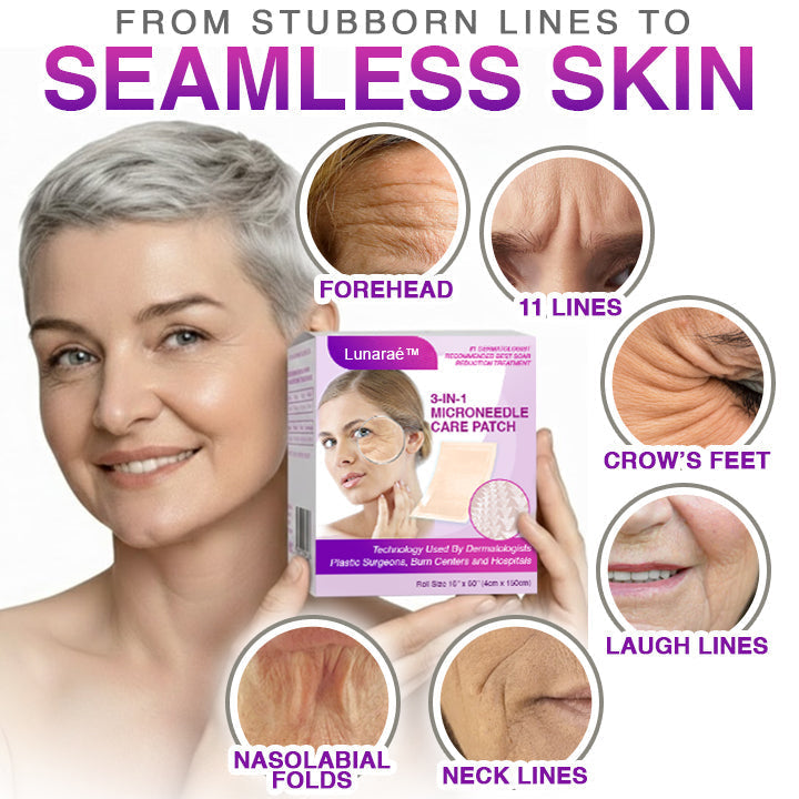 Lunaraé™ 3-in-1 Microneedle Anti-Aging Patch