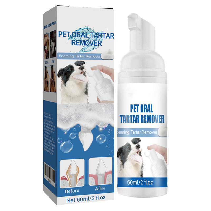 🐾 BUY 5 GET 5 FREE! ✨Pet Oral Care Foaming Tartar Remover